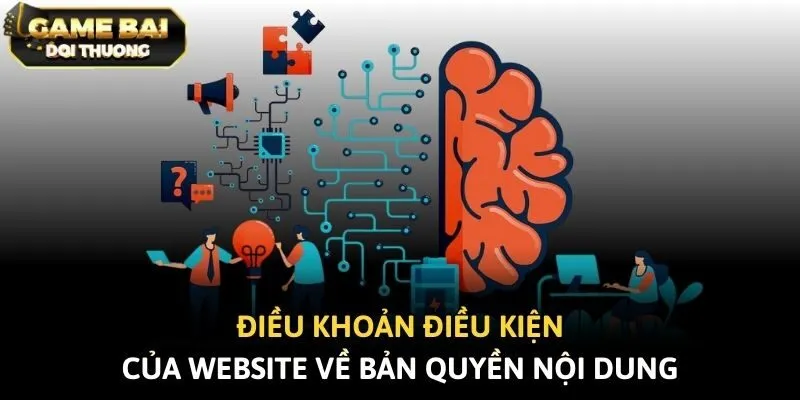 Điều khoản điều kiện của website về bản quyền nội dung